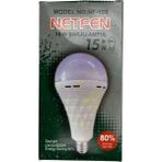 Mikasso Şarjlı LED Ampül 15W Beyaz