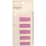 Mikasso Şeffaf Pembe Postit Post-It Post It. Kitap Ayracı Ayraç Postit Sticker Not Kağıdı 200 Yaprak Yapışka - Çok Renkli