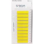 Mikasso Şeffaf Sarı Postit Kitap Ayracı Post It Ayraç Plastik Postit Sticker Not Kağıdı 200 Yaprak Yapışkanl - Çok Renkli