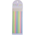 Mikasso Şeffaf Şerit Postit 0.5cm x 14CM 160 Yaprak Yapışkanlı Not Kağıdı - Çok Renkli