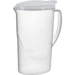 Mikasso Şeffaf Sürahi 1700ML - 57OZ Gri Plastik