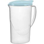 Mikasso Şeffaf Sürahi 1700ML - 57OZ Mavi Plastik