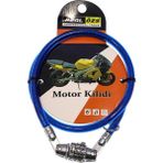 Mikasso Şifreli Motor ve Bisiklet Kilidi 7X65 cm - Çok Renkli