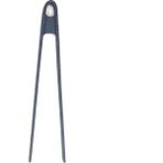 Mikasso Silikon Kızartma Maşası Antrasit Gri 29 cm - Izgara Maşası Isıya Dayanıklı Büyük Boy Komple Silikon