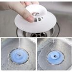 Mikasso Silikon Süzgeçli Lavabo Banyo Tıkacı Evye Küvet Gider Tıpası Silikon