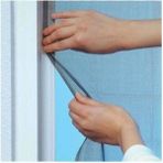 Mikasso Sineklik Ayarlanabilir Yapışkanlı Pencere Cam Sineklik 70X125 cm Çam