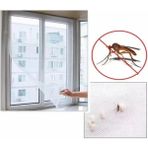Mikasso Sineklik Yıkanabilir Pencere Sinekliği Cırt Bantlı Yapışkanlı 130CM x 150CM-SWATTER-WINDOWS Plastik