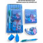 Mikasso Stitch Figürlü Not Defteri Tükenmez Kalem Seti- 4 Parça Kırtasiye Seti Diğer - Çok Renkli