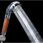 Mikasso Su Tasarruflu ve Arıtmalı Doğal Taşlı Kireç Önleyici Banyo El Duş Başlığı