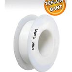 Mikasso Teflon Bant 12MMX10M 5 Adet Dayanıklı Sızdırmaz Ev ve Araçlarda