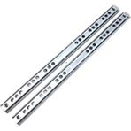 Mikasso Teleskopik Bilyalı Çekmece Rayı En:17 mm Boy:31 cm Beyaz