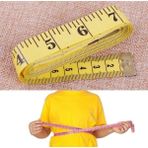 Mikasso Terzi Mezurası 150CM(1.5 Metre) Renk:sarı 1 M