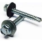 Mikasso Trapez Çatı Vidası 5.5X25 mm 25 Adet Matkap Uçlu Sac Akıllı Vida Çatı Panel Metal Ağaç Vidası