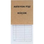 Mikasso Turkuaz Adisyon Fişi Küçük Boy 6 Adet Yapışkanlı Not Kağıdı - Çok Renkli