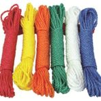 Mikasso Turuncu 3'lü Örgülü Çamaşır Ipi, 3,5 Mm, 10 Metre, Dayanıklı ve Kullanışlı Plastik Turuncu Kz