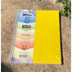 Mikasso Uni Note 4 Kareli+ 1 Çizgili /spiralli /ayraçlı /a4 Defter Yumuşak Spiralli Renkli 120 Yaprak Büyük - Çok Renkli