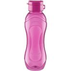 Mikasso Unisex Çok Amaçlı Okul Spor Matara Suluk 750 ml Pembe Plastik
