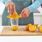 Mikasso Uppfylld Plastik Limon Sıkacağı Çap: 15 cm Pratik Sıkacak Limon Narenciye Sıkıcı Sarı I.k:e.a Plasti