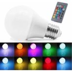 Mikasso Uzaktan Kumandalı LED Ampül 6500K + Rgb 9W Beyaz Işık A1