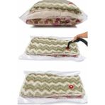 Mikasso Vakumlu Saklama 55X90 Hurç Set Yastık ve Yorgan Hurcu Mika 50 x 70 Beyaz Cn
