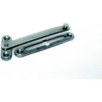 Mikasso Vasistas Pencere Kilidi Pvc Pimapen Kapı Pencere Gizli Çocuk Emniyet Kilidi Anahtarsız 13CM Gri