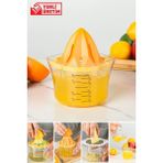 Mikasso Wenken 4 Ü 1 Arada Rendeli Ölçülü Hazneli Limon Portakal Narenciye Sıkacağı Plastik