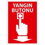 Mikasso Yangın Ihbar Butonu Levhası