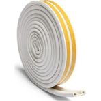 Mikasso Yapışkanlı Beyaz Kapı Bantı ve Pencere Fitili Bandı Mikrofiber 2X10=20 mt Modern Dekorasyon