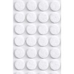 Mikasso Yapışkanlı Mobilya Masa Sandalye Parke Zemin Ayak Koruyucu Kaydırmaz Keçesi 28 mm (56'lı Paket) Çok