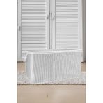 Mikasso Yastık Hurcu Maxi Boy Hurç (75 cm x 40 cm x 40 Cm) Kumaş Beyaz Tr