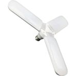 Mikasso Yeni Ürün Seldur Avize & Pervane Görünümlü LED Ampül 36 Watt (180 Watt Işık Verir) - Çok Renkli