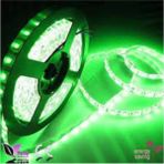 Mikasso Yeşil Işık 5 Metre 12 Volt 3 Tek Çipli Iç Mekan 40X40 Şerit LED - Çok Renkli