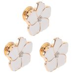 Mikikit 3 Beş Petal Çiçek Kolu Çinko Alaşımlı Dolap Için Topuzu Dolap Kapı Tokmağı Metal Çekme Küçük Topuzu Çekmece Kolu Metal Çekmece Topuzu Dolap Topuzu Mutfak Dolapları Için Kapı