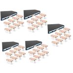 Mikikit 40 Toz Tapası Usb c Anti Tozluk Usb c Tozu C Tipi Tozluk Usb c Bağlantı Noktası Kapağı Telefon Bağlantı Noktası Fişleri Telefon Koruyucu C Tipi Toz Tapaları Alüminyum Alaşım
