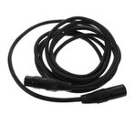 Mikikit Kanon Denge Çizgisi Mikrofon Kaynağı Kablolar Xlr Bilgisayar Xlr Kablosu Mikrofon Teli Mikrofon Için Kablo Ses Mikseri Kablosu Kablo Ses Xlr Erkek - Xlr Dişi Kablo Plastik Black