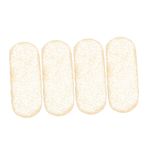 Mikinona 4pcs String Köprü Pad Set Koyun Dinili Çello Köprü Padleri Koruyucu Film Keman String Enstrüman Aksesuarları