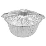 Mikinona Kalın Malzeme Alüminyum Folyo Tava Kapağı 5300ml Açık Hava Pişirme Pişirme Kabı Piknikler Mangallar Partiler Için