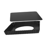 Mikinona Pizza Tavası Derin Pasta Tabağı Kurabiye Tavası Kalıbı Pasta Tepsisi Çıkarılabilir Alt Metal Pişirme Tavası Pizza Pişirme Tabağı Metal Tava Black Karbon Çelik