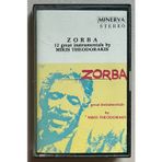 Mikis Theodorakis Zorba 12 Great Instrumentals By Mikis Theodorakis Kaset (Dönem Baskı Kaset)