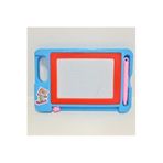 Mıknatıklı Mavi-Kırmızı Yazı Tahtası ve Pembe Yazı Kalemi Küçük Boy 20 * 13 Cm boyutlarında