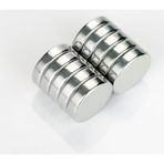 Mıknatıs 10 Adet 20 x 5 mm Yuvarlak Güçlü Neodyum Mıknatıs Çap 20