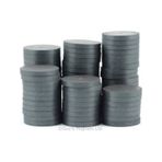 Mıknatıs 20 Mm X 3 Mm Yuvarlak Kömür Miknatis-Duvar Süsü-Magnet 100 Adet