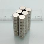 Mıknatıs Market 20 Adet 8 x 5 mm Yuvarlak Güçlü Neodyum Mıknatıs Çap 8 mm Kalınlık 5 mm - Gümüş