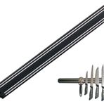 Mıknatıslı Bıçak Tutucu Stand - 49 cm, Siyah