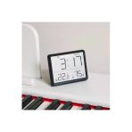Mıknatıslı Dijital Mini Saat Lcd Ekran, Sıcaklık Ve Nem Göstergeli, Alarmlı