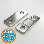 Mıknatıslı Küçük Metal Çıt Çıt Kapı Pencere İçin Sineklik Kümes Pencere Ve Kapıları İçin Tutucu