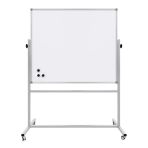 Mıknatıslı Mobil Brifing 360° Dönerli Beyaz Yazı Tahtası 120x200cm
