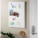 Mıknatıslı Pano 50x32 Cm Beyaz Dekoratif Metal Magnet Panosu