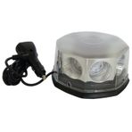 Mıknatıslı Tepe Lambası Cree Ledli Yuvarlak Kırmızı Mavi 12v / Laık110