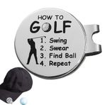 Mıknatıslı top markör şapka klipsi, manyetik golf topu markörü, şapka klipsi, manyetik spor golf kalemi tutucu, top markörü, şapka klipsi setleri, golf şapkaları, pantolonlar, eldivenler için eldiven